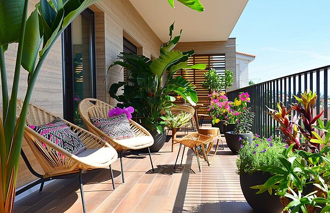 Tropická zahrada ve městě: Jak pěstovat exotické rostliny na balkóně