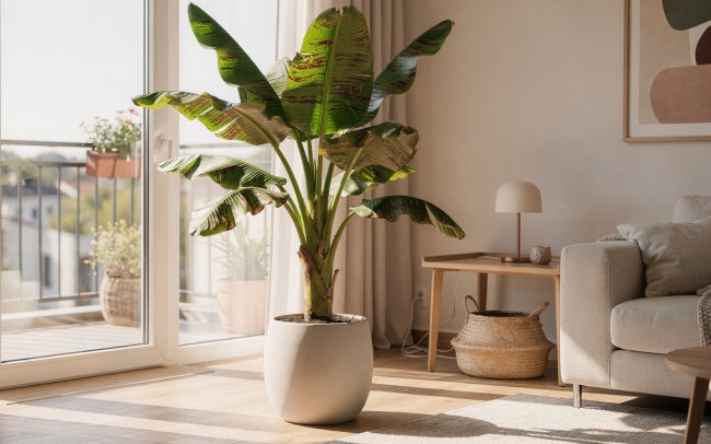 Banánovník krvavý: Tropický gigant s duší uměleckého díla