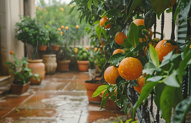 Citrusy a exotické rostliny v deštivém počasí: Tajemství úspěšného pěstování