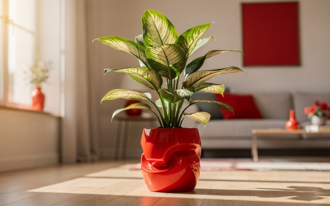 Difenbachie - Tropická královna s panašovanými listy Difenbachie - Tropická královna s panašovanými listy