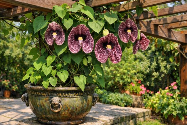 Podražec velkokvětý: Liána, která zastaví čas