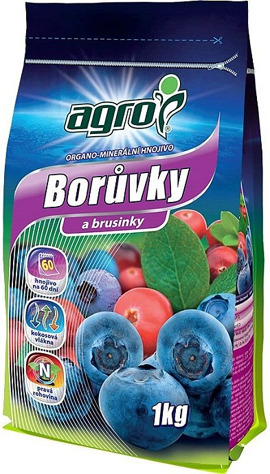 Agro Minerální hnojivo na borůvky a brusinky 1 kg