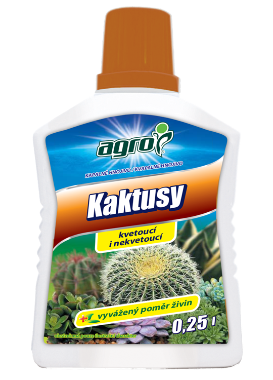 Hnojivo Agro na kaktusy 250 ml