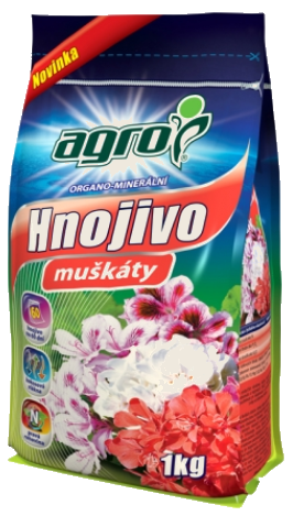 Hnojivo muškáty AGRO 1kg