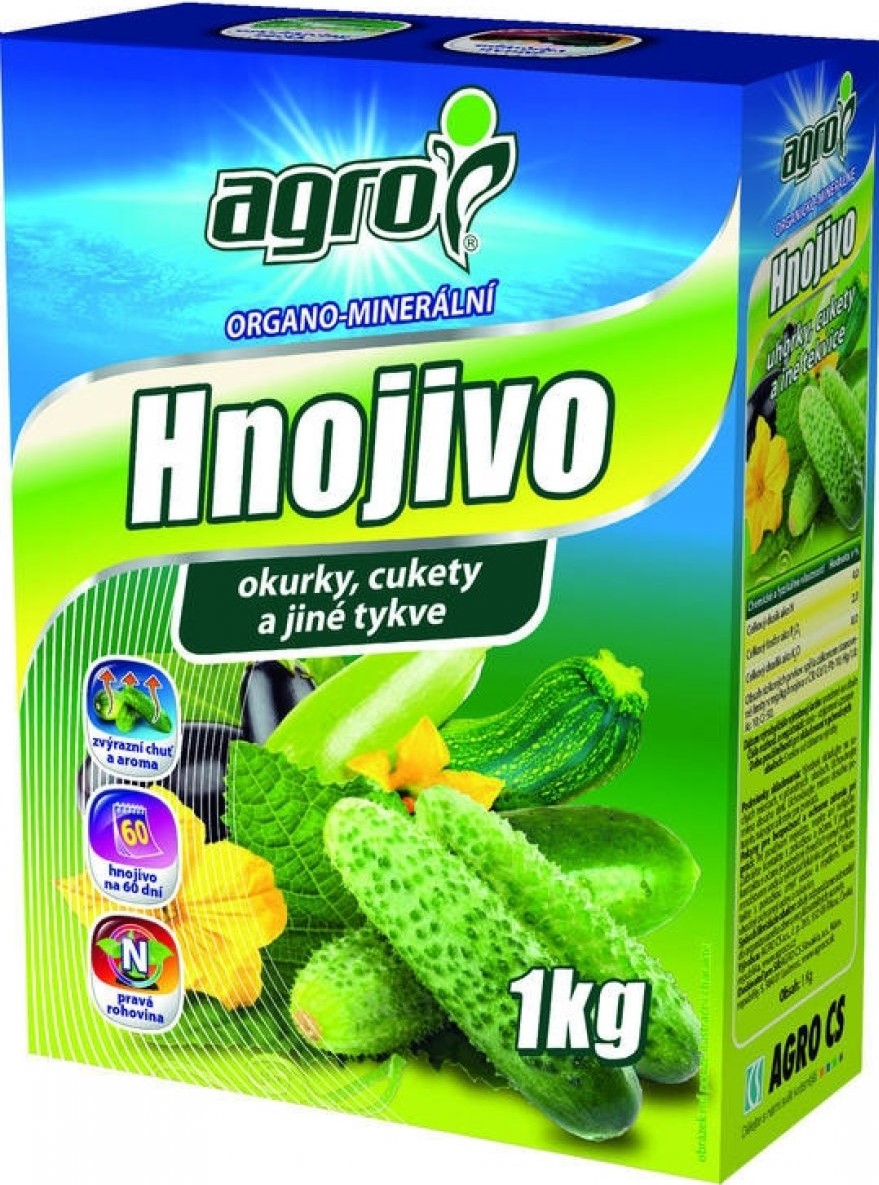 Hnojivo na okurky, cukety a jiné tykve 1 kg