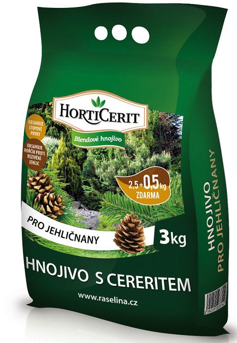 Horti Cerit hnojivo s cereritem pro jehličnany 3kg