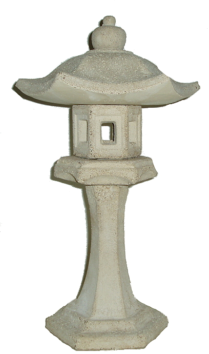 Japonská lampa rovná - 39 cm