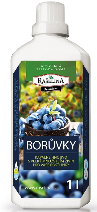 Hnojivo pro borůvky 1000ml zn. Rašelina