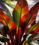 Ensete Maurelli – Červený banánovník (2/2)