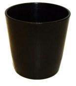 Obal na květináč černý