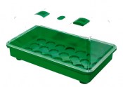 Skleník 38x24x19 s ventilací