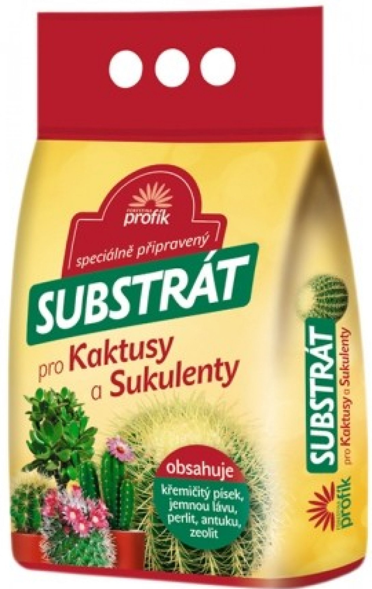 Substrát pro kaktusy a sukulenty 5 l Forestina profík