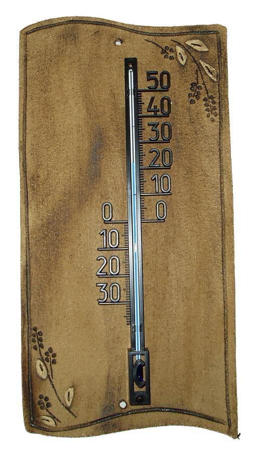 Teploměr s lístky